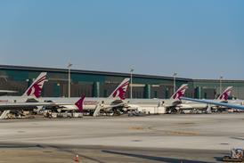Qatar Airways Doha airport Shutterstock