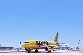 Spirit airlines at LAX