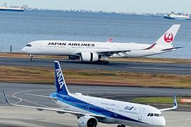 ANA JAL aircraft at Haneda