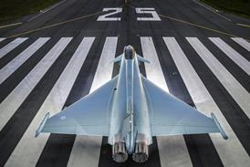 RAF Typhoon Warton threshold