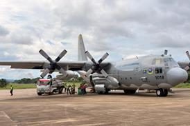 Colombian air force C-130H_1