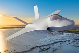 UK combat air flying demonstrator