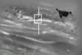IAF gun camera footage of Iranian Shahed drone