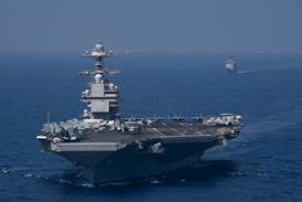 USS Gerald R Ford c USN