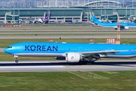 Korean Air new livery 777