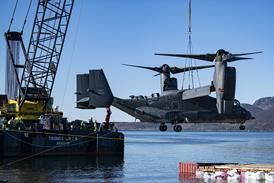 CV-22 Osprey recovery Norway 2022