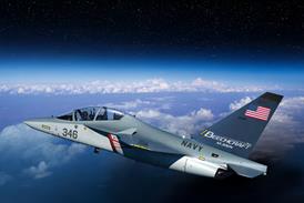 Beechcraft M-346N rendering_Left