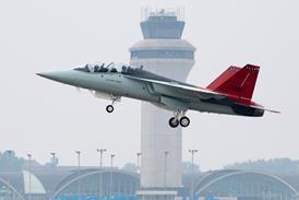 T-7A EMD debut flight