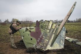 Russian Su-25 wreckage