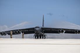 B-52 with TF33 engine