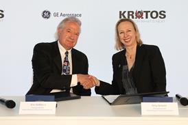 GE Aerospace and Kratos signing