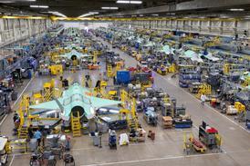 F-35 assembly line Fort Worth Texas c Lockheed Martin