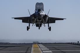 US F-35B flight trials Japan aircraft carrier JS Kaga