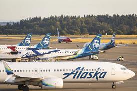 Alaska Airlines Boeing 737. Alaska Airlines