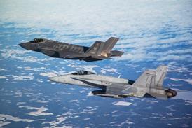 Finland FA18 with US F35 c Finnish air force