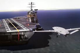 MQ-25 simulated carrier landing