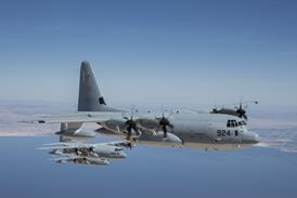 USMC KC-130J tanker formation c USMC