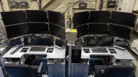 Unmanned Carrier Aviation Mission Control System (UMCS) MD-5E Ground Control Station (GCS)