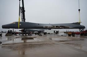 B-1B salvage Dyess c USAF