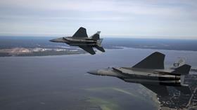 F-15EX arrival at Eglin AFB c USAF