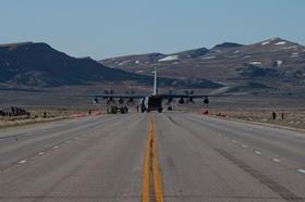 MC-130 ramp down