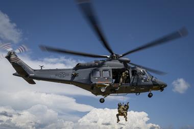 MH-139 hoist test c USAF