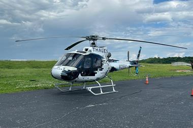 Thales AS350B2 demonstrator c RF