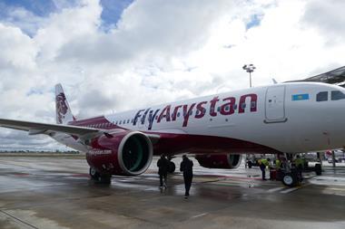 FlyArystan receives new A320neo