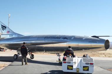 Quarterhorse Mk 2.1 flight vehicle