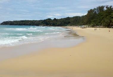 Phuket's Surin Beach in September 2010