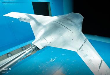 X-Bat wind tunnel test c Shield AI