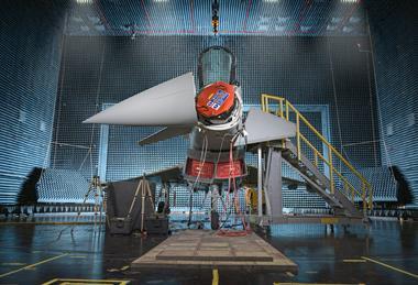 Typhoon with ECRS Mk2 radar