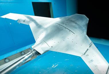 X-Bat wind tunnel test c Shield AI