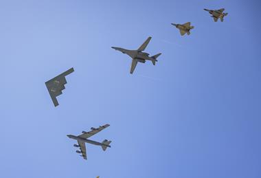 B-2 B-52 B-1B Freedom Formation