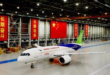 Comac C919 roll out - by Comac