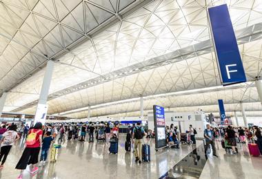 Hong Kong airport Shutterstock