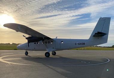 DHC-6 rebuild sun-c-Aurigny