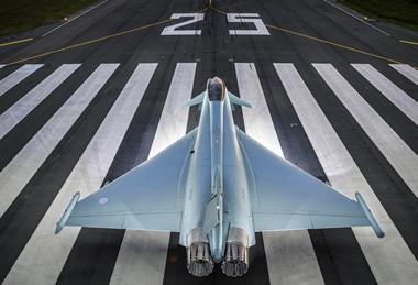RAF Typhoon Warton threshold