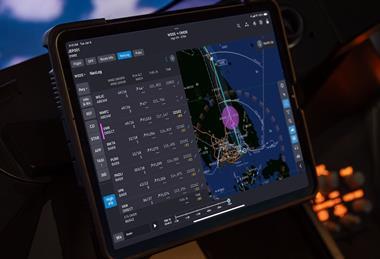 NavLog in Jeppesen's Integrated EFB