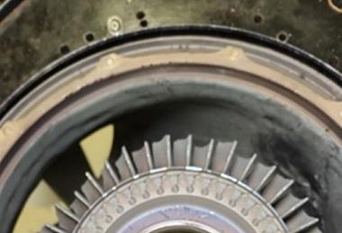 PC-12 Kudlik second-stage turbine blade, Canada crash