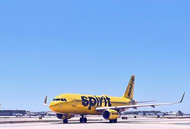 Spirit airlines at LAX