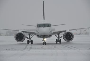 An Air Canada Airbus A220-300