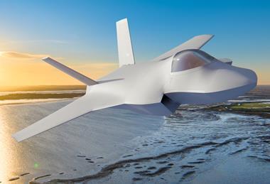 UK combat air flying demonstrator