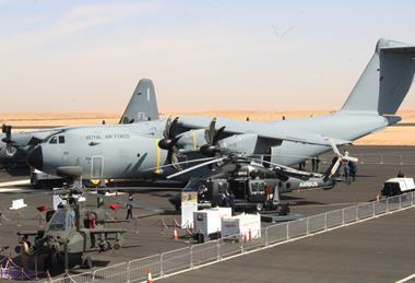 RAF A400M at WDS 2026