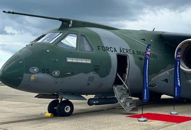 KC-390 at Joint Base Andrews