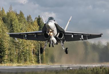Finnish F-18
