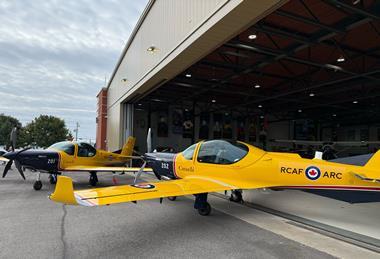 RCAF CT-120B Astra II Grob120TP trainers c RCAF