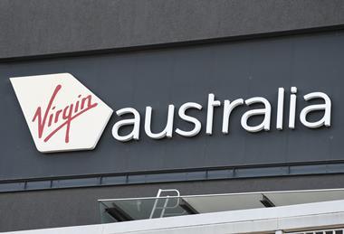 Virgin Australia logo  Pawan Kawan Shutterstock