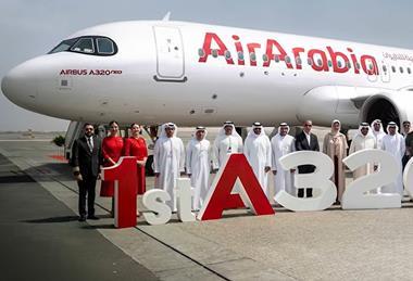 Air Arabia first A320neo title-c-Air Arabia