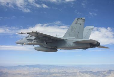 AARGM-ER on Super Hornet